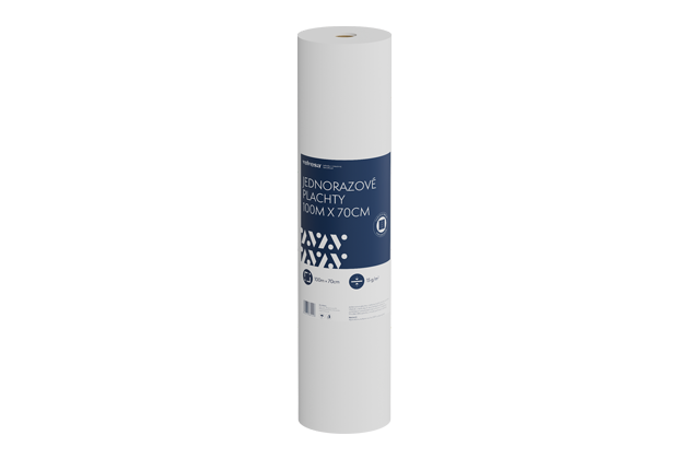 Egyszer használatos lepedő velvesa® 100m x 70cm perforációval