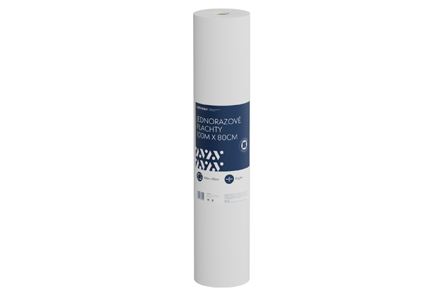 Egyszer használatos lepedő velvesa® 100m x 80cm perforációval