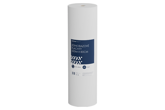 Egyszer használatos lepedő velvesa® 500m x 80cm #996