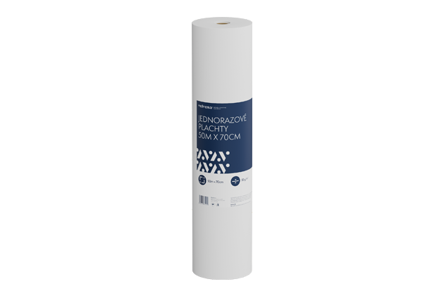 Egyszer használatos lepedő velvesa® 50m x 70cm 30g/m2 #5185