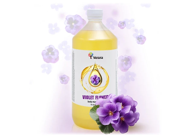 Ibolya növényi masszázsolaj 1000ml #16848