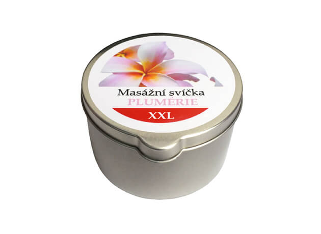Masszázs gyertya Plumeria 200ml #16209