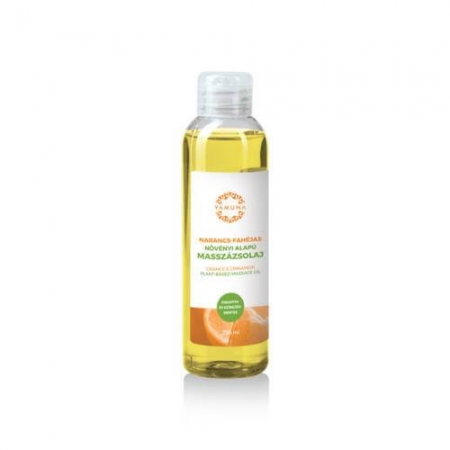 Narancs és fahéjas növényi alapú masszázsolaj  250ml #15287