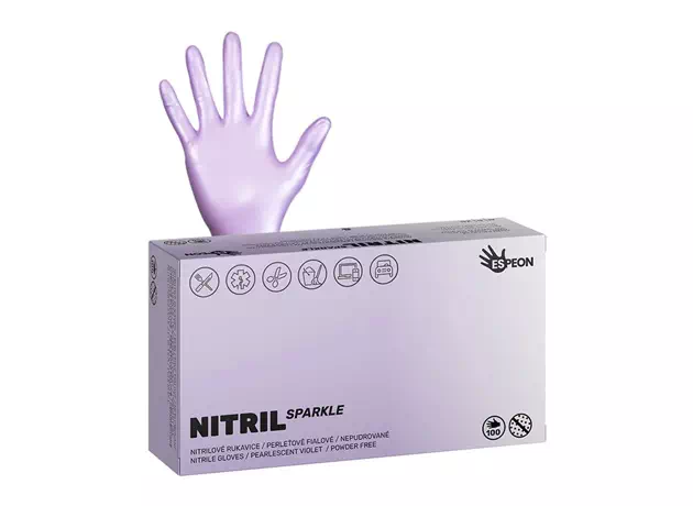 Nitril kesztyű NITRIL SPARKLE 100db #16838