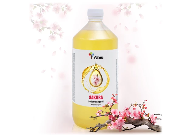 Sakura növényi masszázsolaj 1000ml #16588